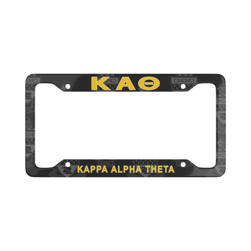 Caraccessories Kappa Alpha Theta New License Plate Frames