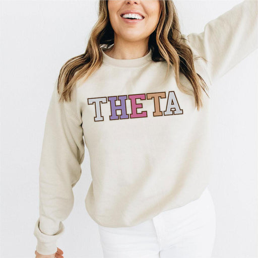 Kappa Alpha Theta Kappa Alpha Theta Nickname Crew Sweatshirts