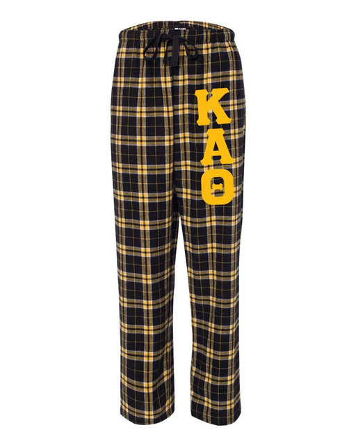 Loungewear Kappa Alpha Theta Pajamas -  Flannel Plaid Pant