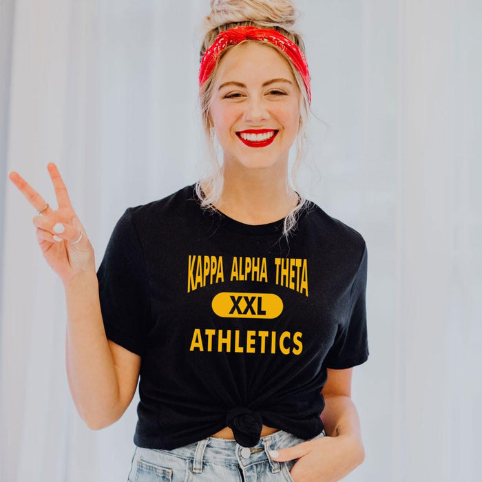 Kappa Alpha Theta Property Of Athletics T Shirt Kappa Alpha Theta Property Of Athletics T-Shirt