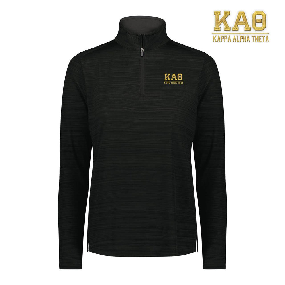 Kappa Alpha Theta Pursuit Quarter Zip Pullover Kappa Alpha Theta Pursuit Quarter Zip Pullover