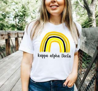 Kappa Alpha Theta Kappa Alpha Theta Rainbow Tees