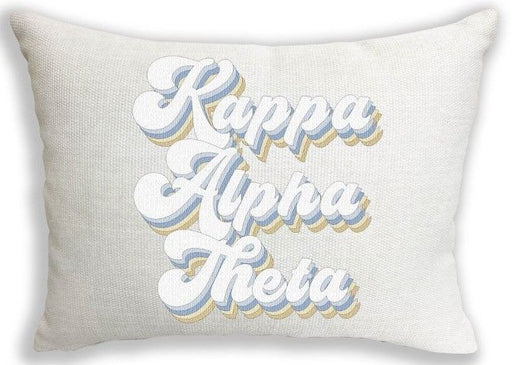 Kappa Alpha Theta Kappa Alpha Theta Retro Throw Pillow
