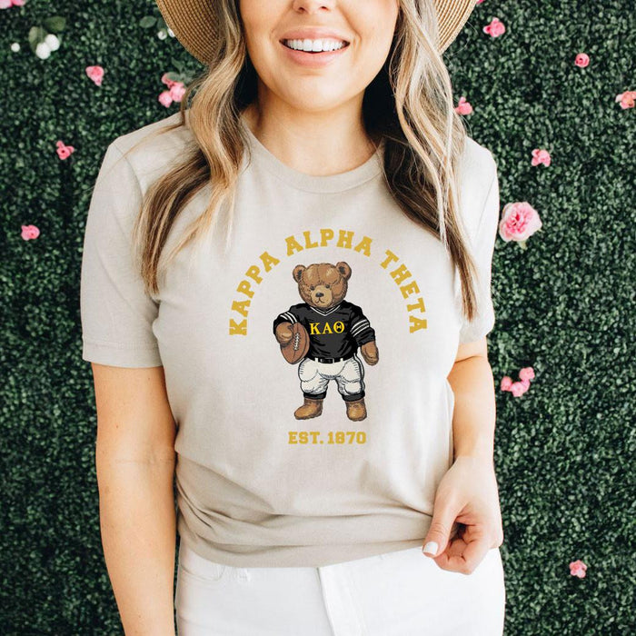 Kappa Alpha Theta Teddy Bear Tee Kappa Alpha Theta Teddy Bear Tee