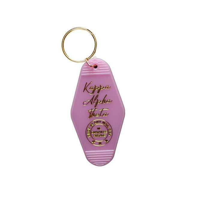 Kappa Alpha Theta Vintage Motel Keychain Kappa Alpha Theta Vintage Motel Keychain