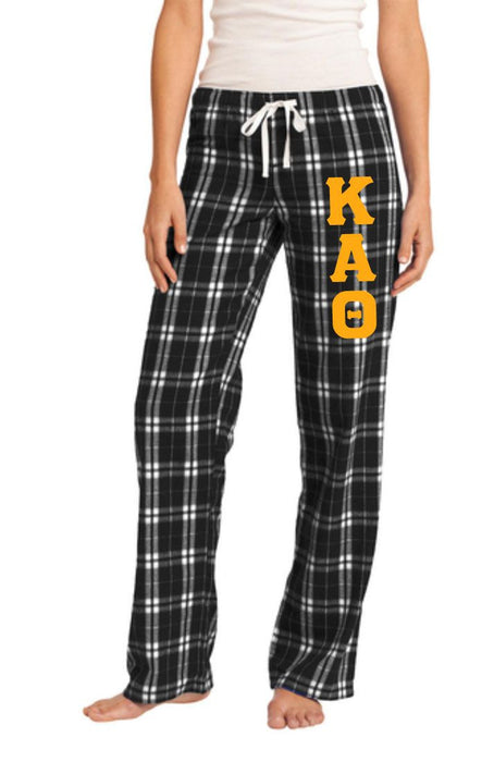 Kappa Alpha Theta Women's Flannel Plaid Pant Pj's Kappa Alpha Theta Women's Flannel Plaid Pant - PJ's