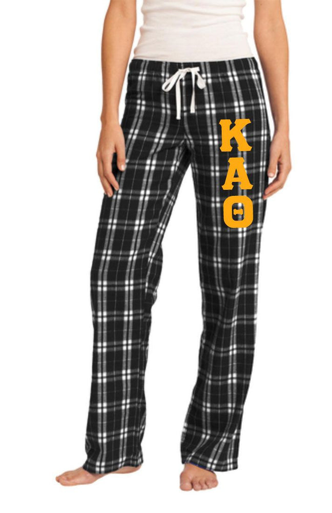 Kappa Alpha Theta Women's Flannel Plaid Pant Pj's Kappa Alpha Theta Women's Flannel Plaid Pant - PJ's
