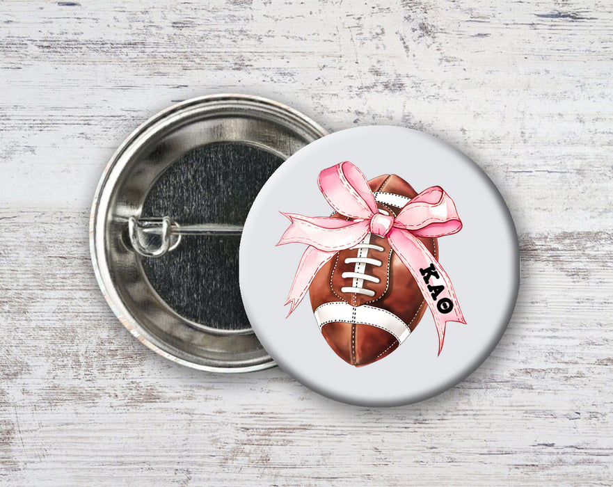 Kappa Alpha Theta Game Day Pin Buttons Kappa Alpha Theta Game Day Pin Buttons