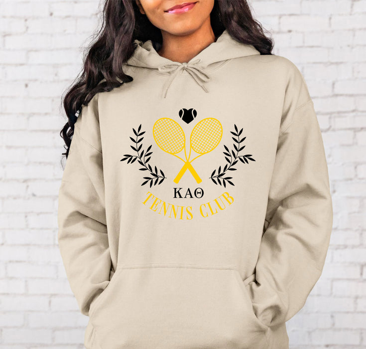 Kappa Alpha Theta Tennis Club Hoodie Kappa Alpha Theta Tennis Club Hoodie