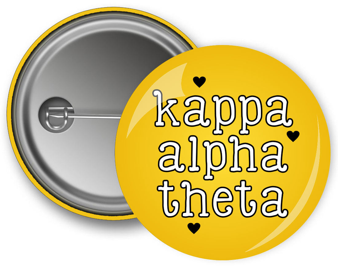 Kappa Alpha Theta Cutie Button — GreekU