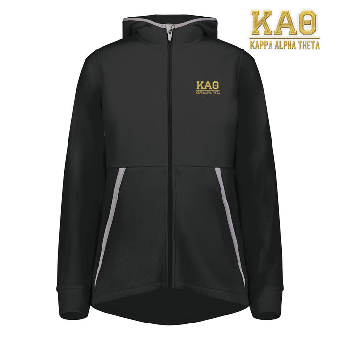 Kappa Alpha Theta Chill Full Zip Hoodie Kappa Alpha Theta Chill Full Zip Hoodie