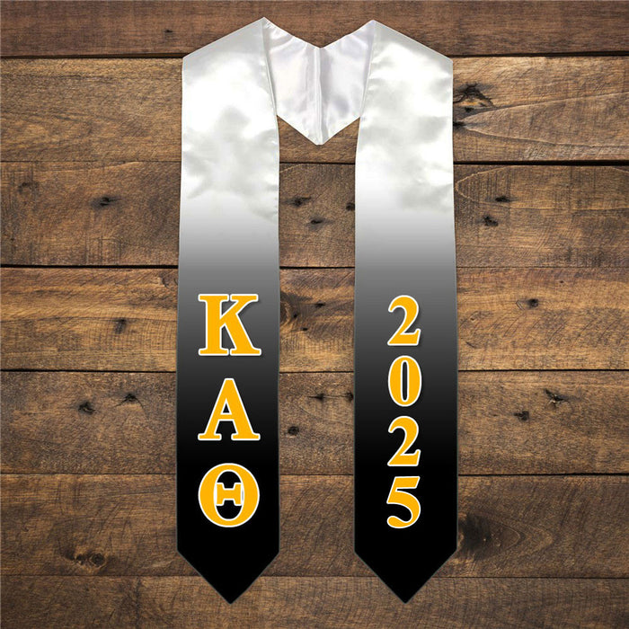 Kappa Alpha Theta Extra Fancy Greek Graduation Stole W Year Kappa Alpha Theta Extra Fancy Greek Graduation Stole W Year