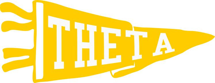 Kappa Alpha Theta Pennant Decal Kappa Alpha Theta Pennant Decal