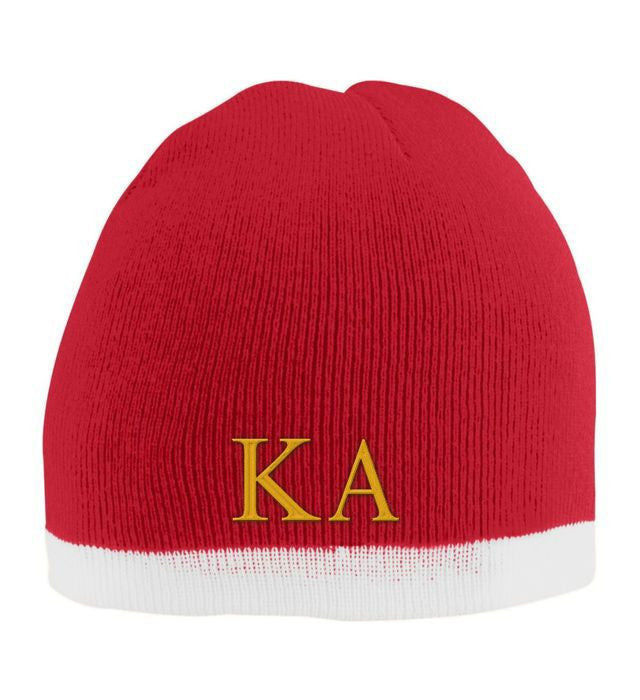 Kappa Alpha Two Tone Knit Beanie Kappa Alpha Two Tone Knit Beanie