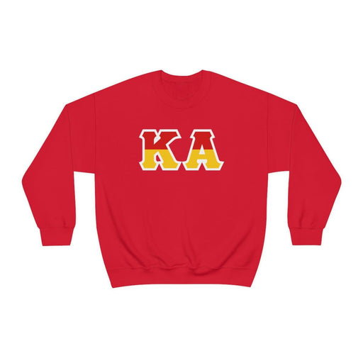 Kappa Alpha Kappa Alpha Two Toned Greek Lettered Crewneck Sweatshirts