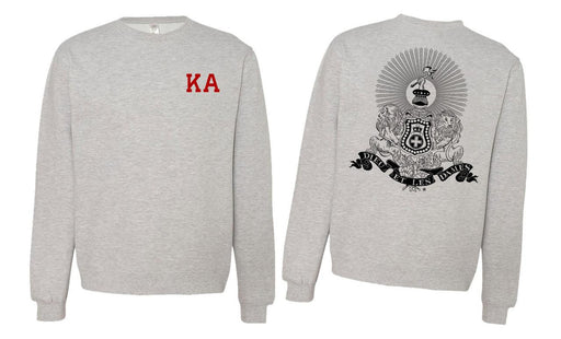 Kappa Alpha Kappa Alpha World Famous Crest - Shield Crewneck Sweatshirts