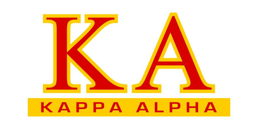 Kappa Alpha Classic Sticker Kappa Alpha Classic Sticker