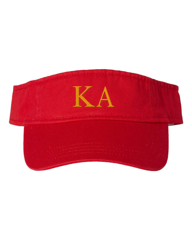 Kappa Alpha Greek Letter Visor Kappa Alpha Greek Letter Visor