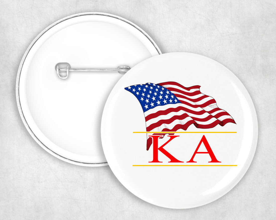 Kappa Alpha Patriot Button Kappa Alpha Patriot Button
