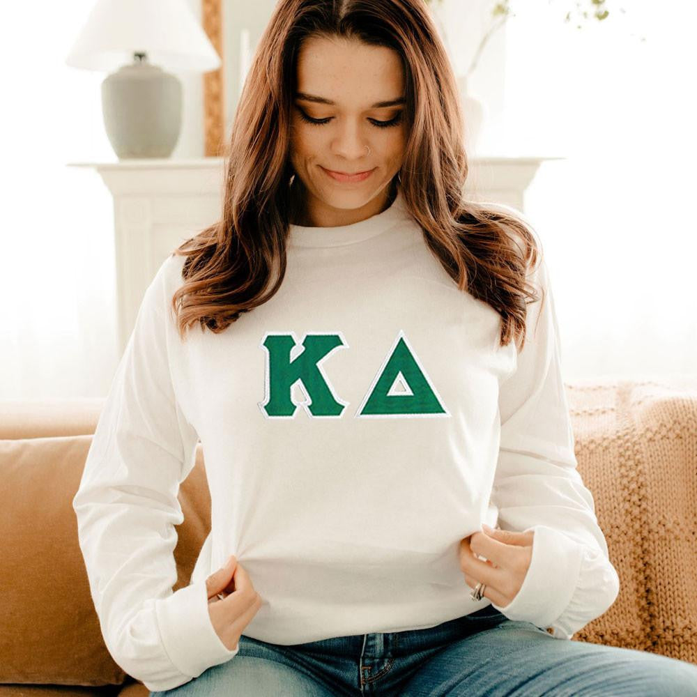 Kappa Delta 2 Day Ship Twill Long Sleeve Tee Kappa Delta - 2 Day Ship Twill Long Sleeve Tee