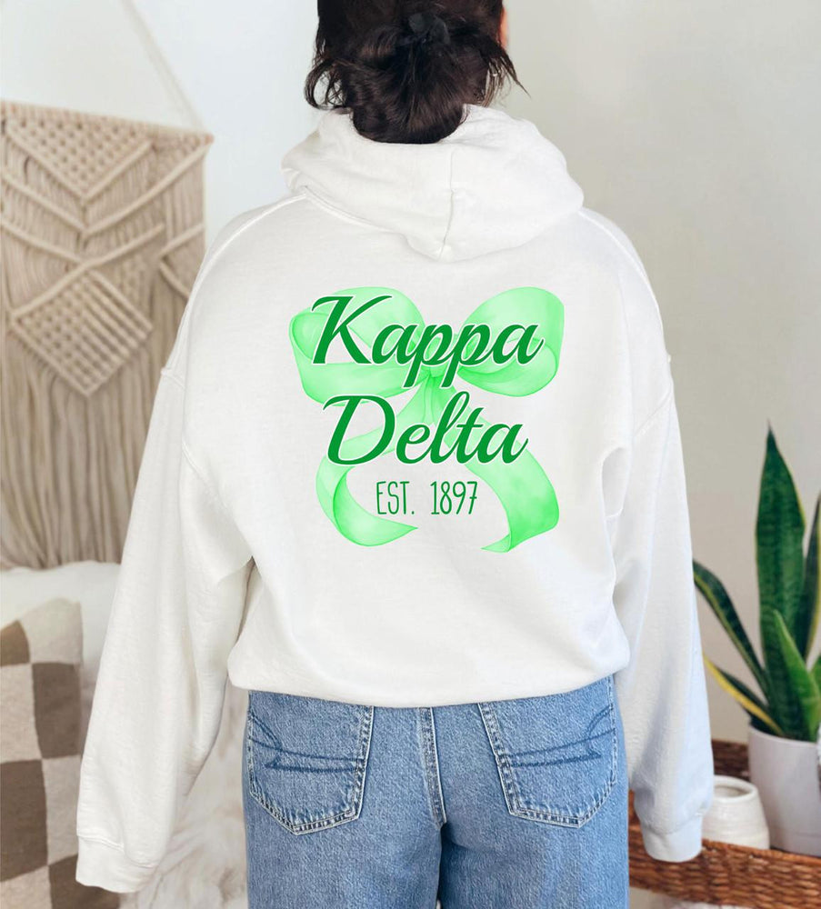 Kappa Delta Bows Established Hoodie Kappa Delta Bows Established Hoodie