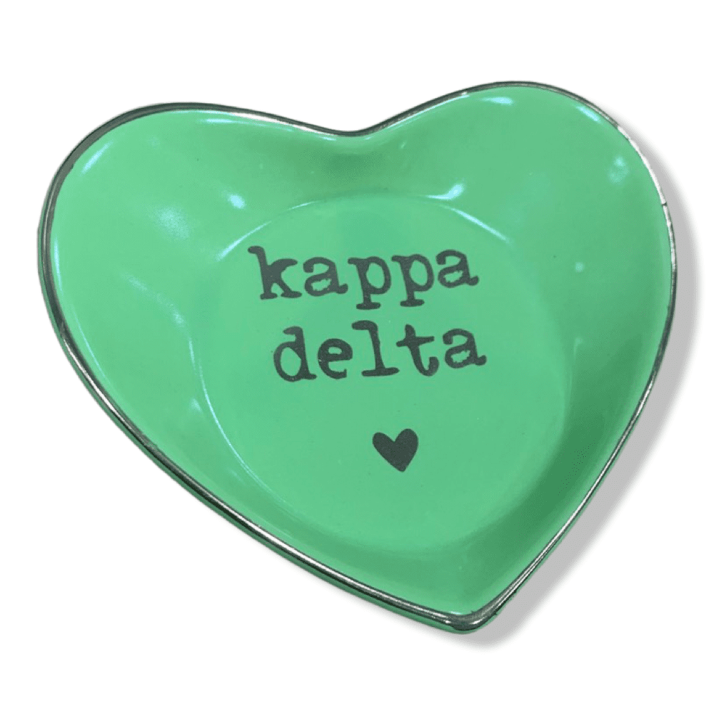 Kappa Delta Ceramic Ring Dish Kappa Delta Ceramic Ring Dish