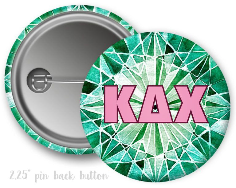 Kappa Delta Chi Emerald Button Kappa Delta Chi Emerald Button