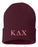 Kappa Delta Chi Greek Letter Knit Cap Kappa Delta Chi Greek Letter Knit Cap