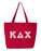 Kappa Delta Chi Greek Letter Zipper Tote Kappa Delta Chi Greek Letter Zipper Tote