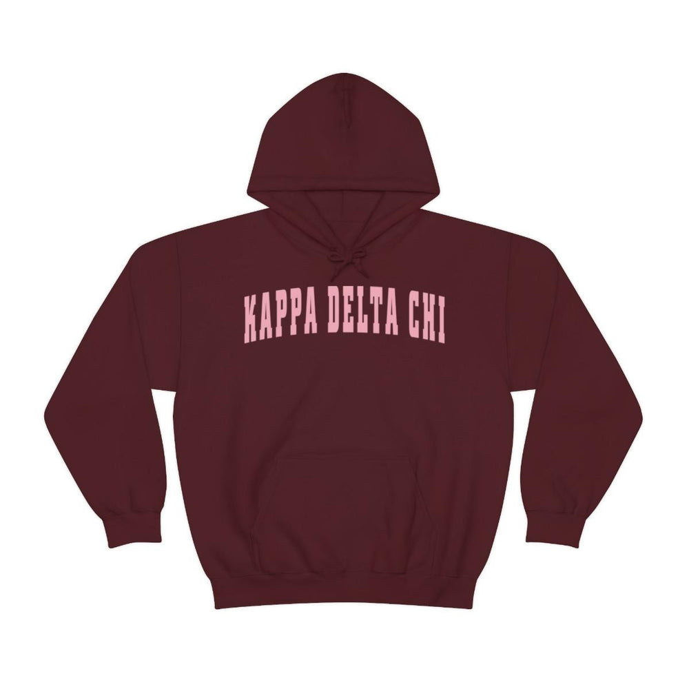 Kappa Delta Chi Letterman Hooded Sweatshirts Kappa Delta Chi Letterman Hooded Sweatshirts