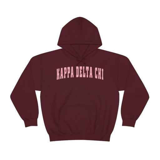 Kappa Delta Chi Kappa Delta Chi Letterman Hooded Sweatshirts