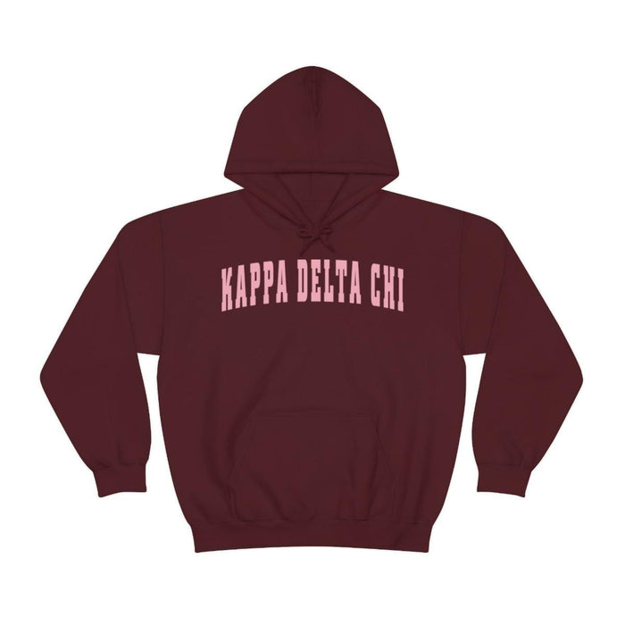 Kappa Delta Chi Letterman Hooded Sweatshirts Kappa Delta Chi Letterman Hooded Sweatshirts