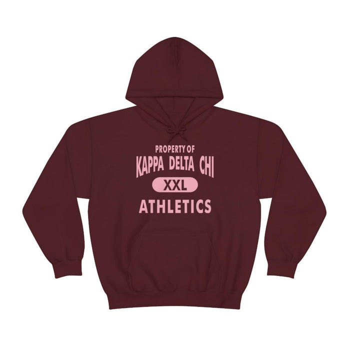 Kappa Delta Chi Property Of Athletics Hooded Sweatshirts Kappa Delta Chi Property Of Athletics Hooded Sweatshirts