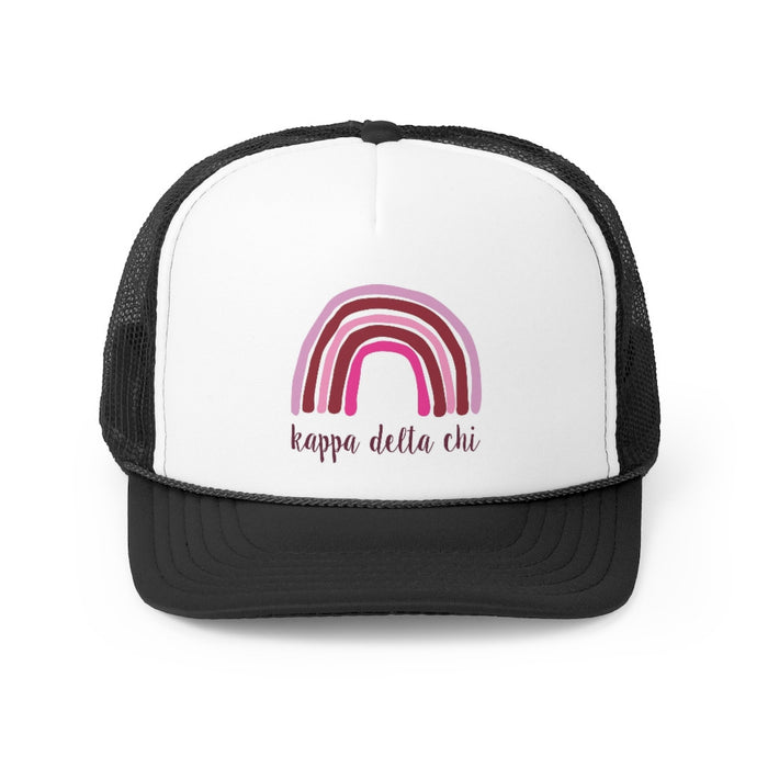 Kappa Delta Chi Rainbow Trucker Caps Kappa Delta Chi Rainbow Trucker Caps