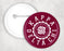 Kappa Delta Chi Seal Crest Pin Buttons Kappa Delta Chi Seal Crest Pin Buttons