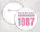 Kappa Delta Chi Stripe Established Pin Buttons Kappa Delta Chi Stripe Established Pin Buttons