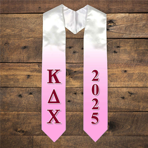 Kappa Delta Chi Kappa Delta Chi Extra Fancy Greek Graduation Stole W Year