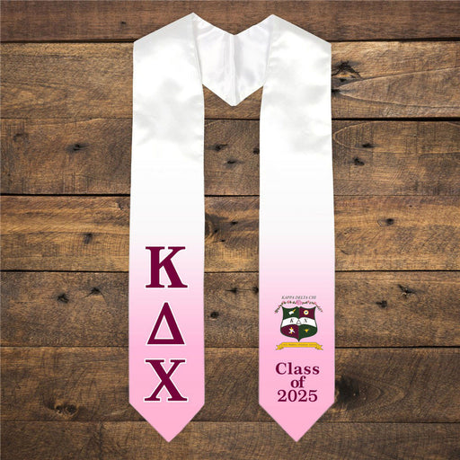 Kappa Delta Chi Kappa Delta Chi Extra Fancy Greek Class Of  Graduation Stole