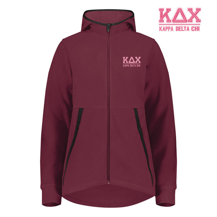 Kappa Delta Chi Chill Full Zip Hoodie Kappa Delta Chi Chill Full Zip Hoodie
