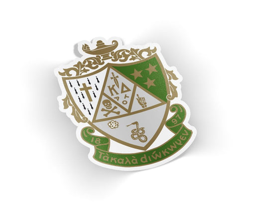 Kappa Delta Kappa Delta Die Cut Crest Sticker