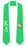 Discount Kappa Delta Greek 2 Tone Lettered Graduation Sash Stole DISCOUNT-Kappa Delta Greek 2 Tone Lettered Graduation Sash Stole