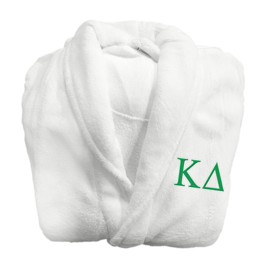 Kappa Delta Greek Letter Bathrobe Kappa Delta Greek Letter Bathrobe