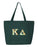 Kappa Delta Greek Letter Zipper Tote Kappa Delta Greek Letter Zipper Tote