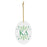 Kappa Delta Holiday Color Snowflake Christmas Ornaments Kappa Delta Holiday Color Snowflake Christmas Ornaments