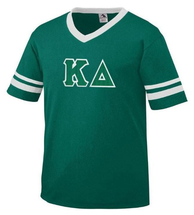 Discount Kappa Delta Jersey With Greek Applique Letters DISCOUNT-Kappa Delta Jersey With Greek Applique Letters