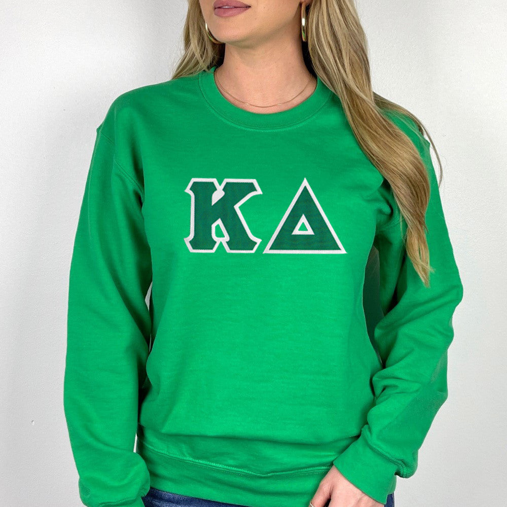 Kappa Delta Lettered Long Sleeve Shirt Kappa Delta Lettered Long Sleeve Shirt