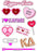Kappa Delta Love Theme Stickers Kappa Delta Love Theme Stickers