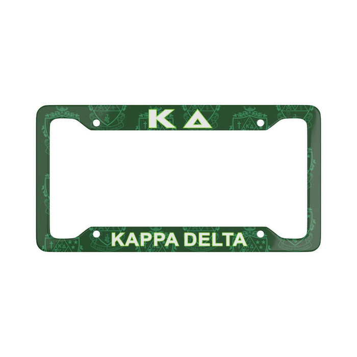 Kappa Delta New License Plate Frames Kappa Delta New License Plate Frames