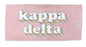 Kappa Delta Plush Retro Beach Towel Kappa Delta Plush Retro Beach Towel