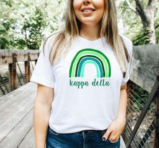Kappa Delta Kappa Delta Rainbow Tees